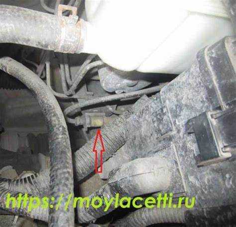 Расположение блоков контроля на передней оси